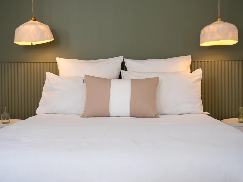 Housse de couette en Percale de coton - Blanc