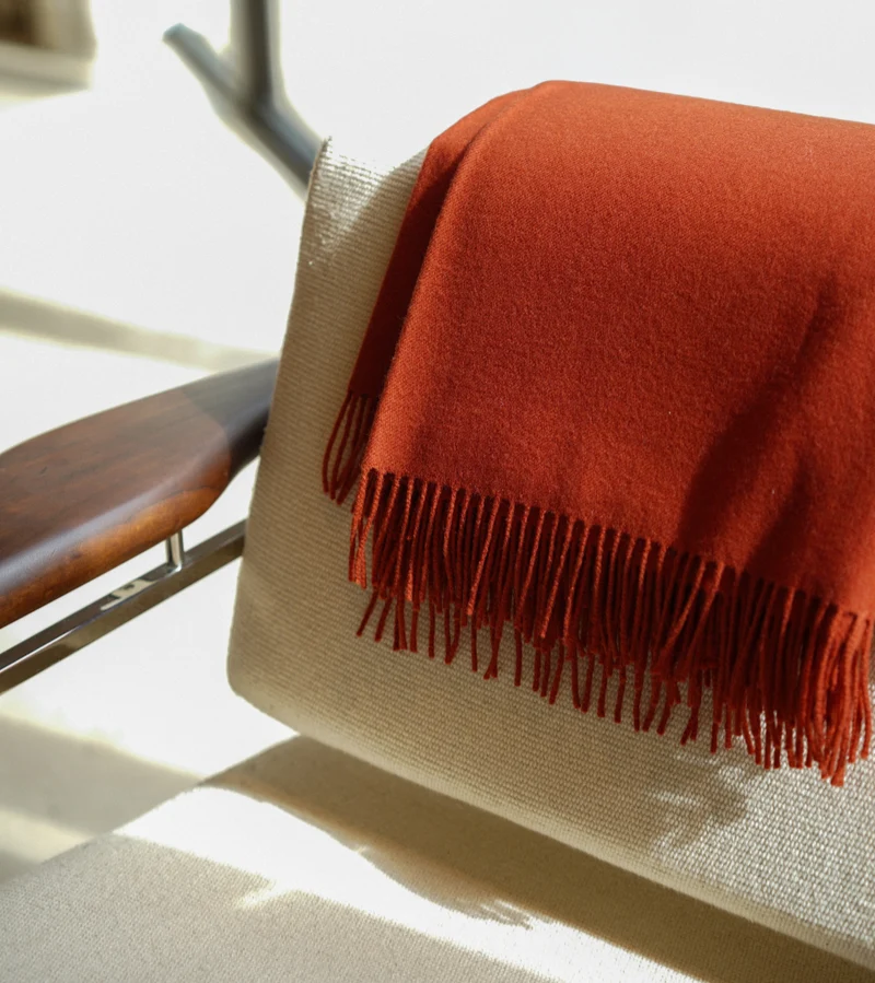 Plaid en Laine d'Agneau