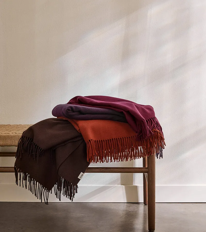 Plaid en Laine d'Agneau