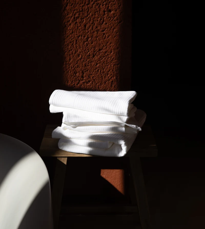 Drap de bain Nid d'Abeille