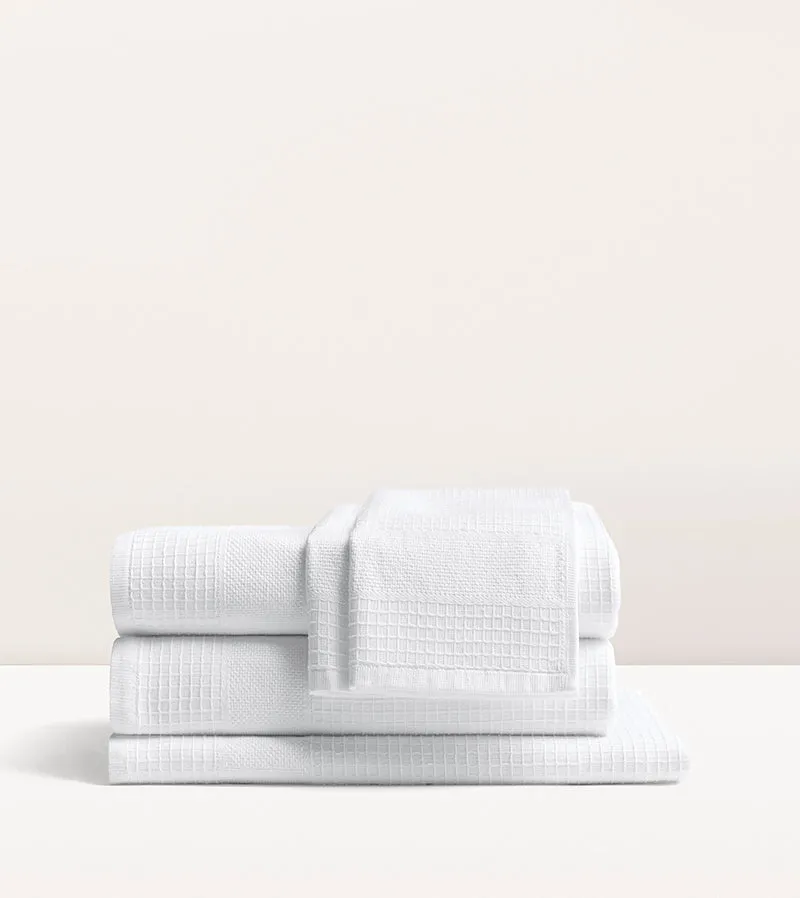 Serviette de Toilette Nid d'Abeille