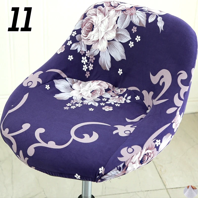 Housse extensible pour tabouret de bar coque avec épingles de maintien