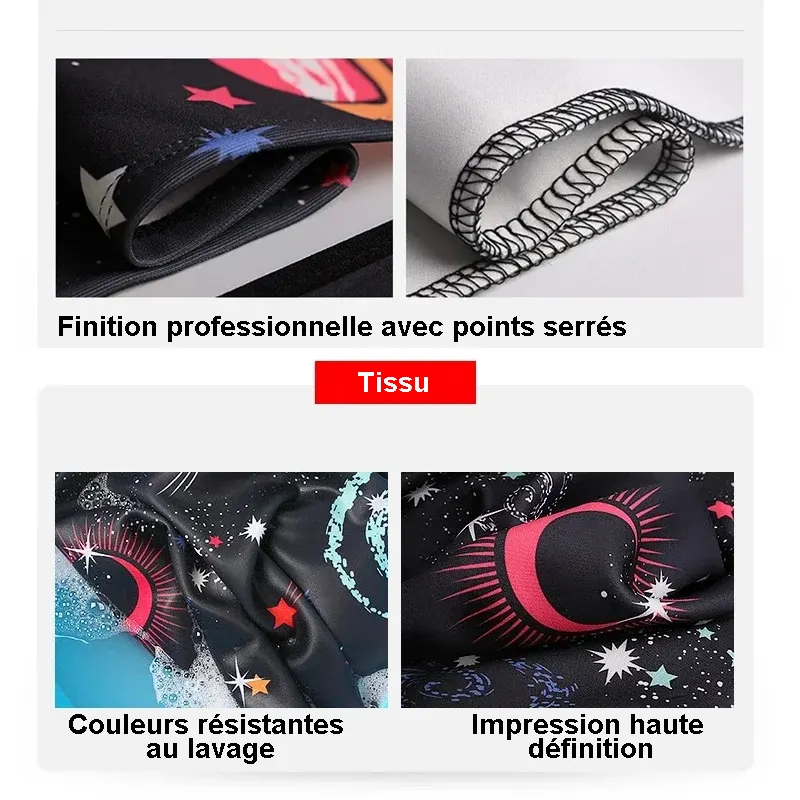 Housse de protection pour valise à roulette cabine ou XL - 20 motifs imprimés