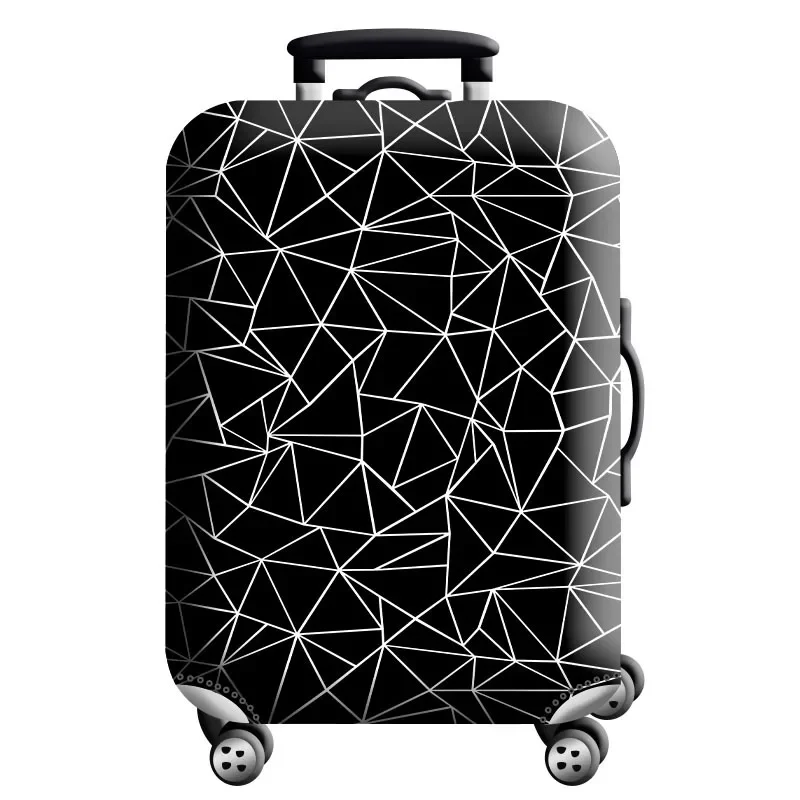 Housse de protection pour valise à roulette cabine ou XL - 20 motifs imprimés