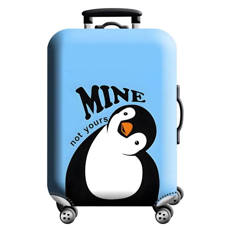 Housse de protection pour valise à roulette cabine ou XL - 20 motifs imprimés