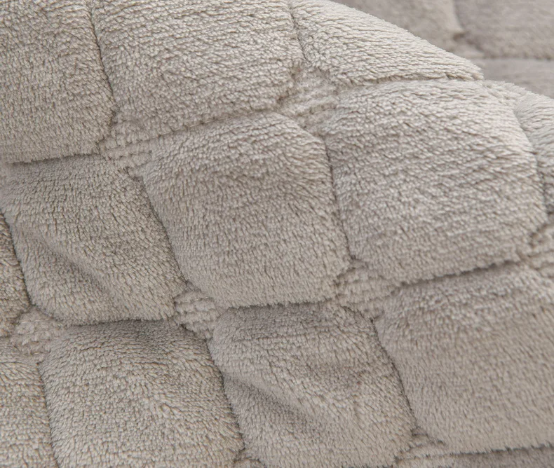 Pad antidérapant de protection pour fauteuil et canapé - velours capitonné