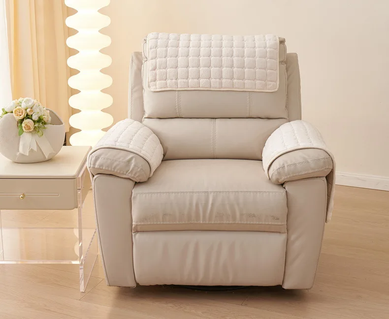 Pad antidérapant de protection pour fauteuil et canapé - velours capitonné