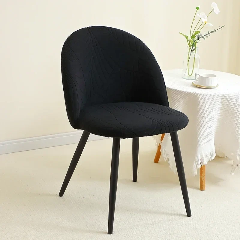 Housse pour chaise Mauricette texture feuille d'hibiscus