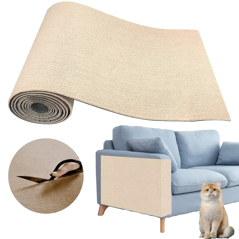 Tissu protecteur à découper pour canapé et fauteuil – Résistant aux griffures de chat