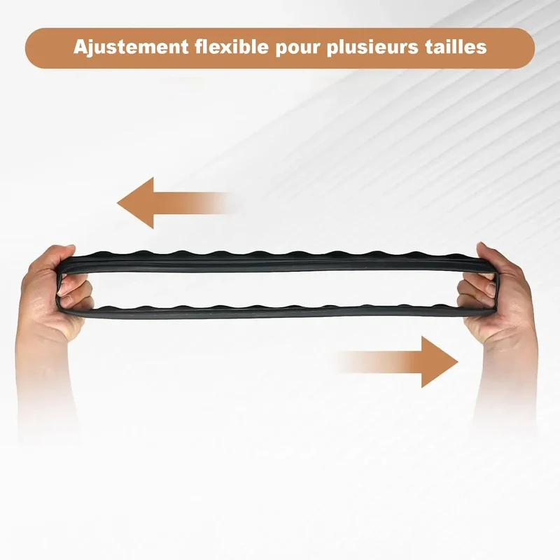 Anneau de protection antiglisse et antibruit en silicone pour base de tabouret de bar
