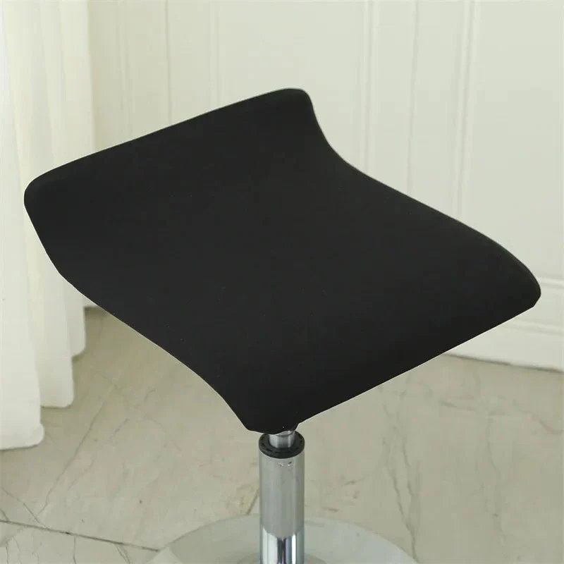 Housse pour tabouret de bar plat sans dossier