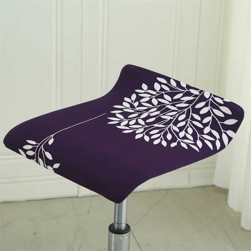Housse pour tabouret de bar plat sans dossier