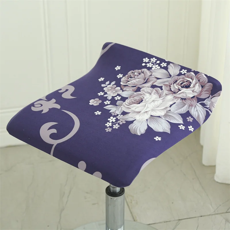 Housse pour tabouret de bar plat sans dossier