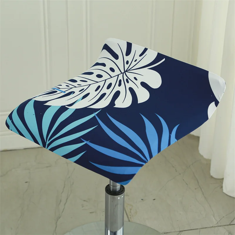Housse pour tabouret de bar plat sans dossier