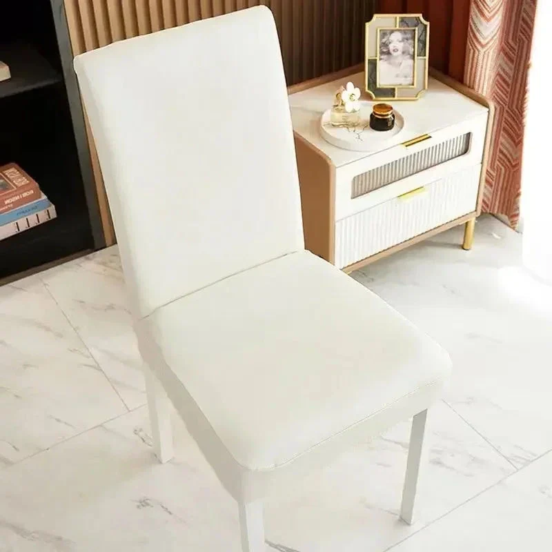 Housse de chaise simili cuir imperméable étanche