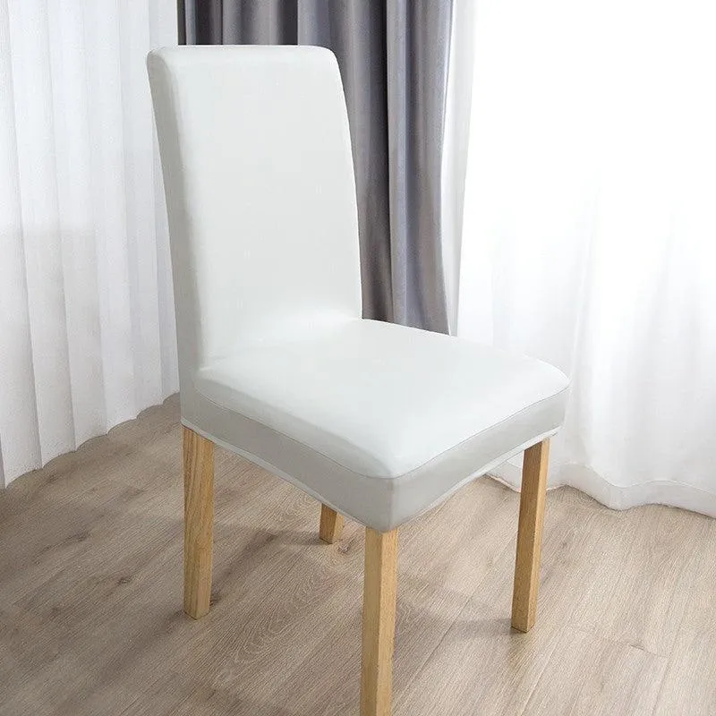 Housse de chaise simili cuir imperméable étanche