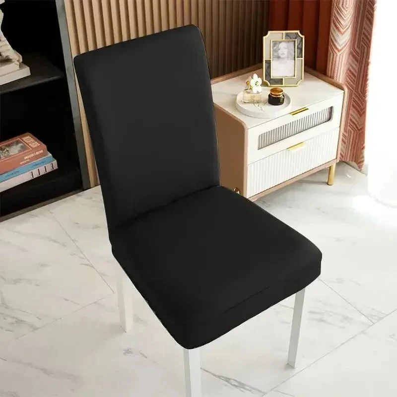 Housse de chaise simili cuir imperméable étanche