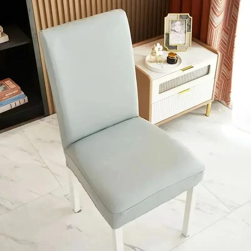 Housse de chaise simili cuir imperméable étanche