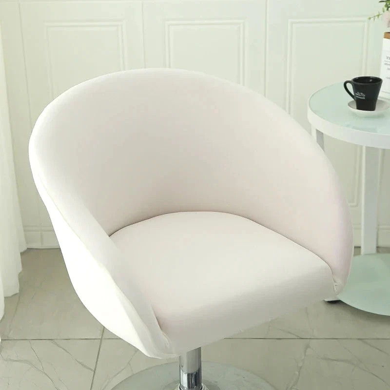 Housse de chaise de bar gabin grand dossier incurvé lycra - 24 motifs