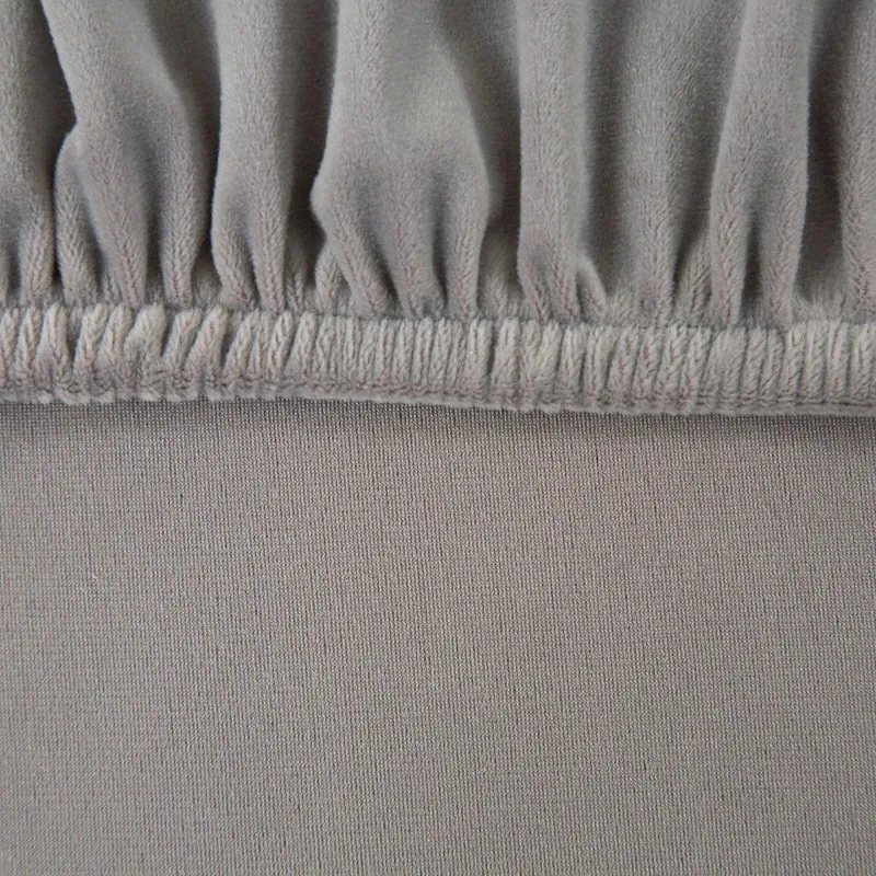 Housse pour chauffeuse, fauteuil bas sans accoudoir pur velours