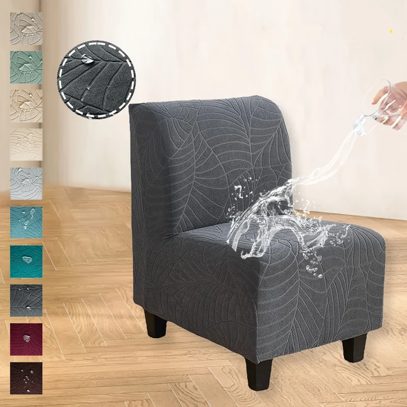 Housse pour chauffeuse, causeuse, fauteuil bas sans accoudoirs hibiscus imperméable