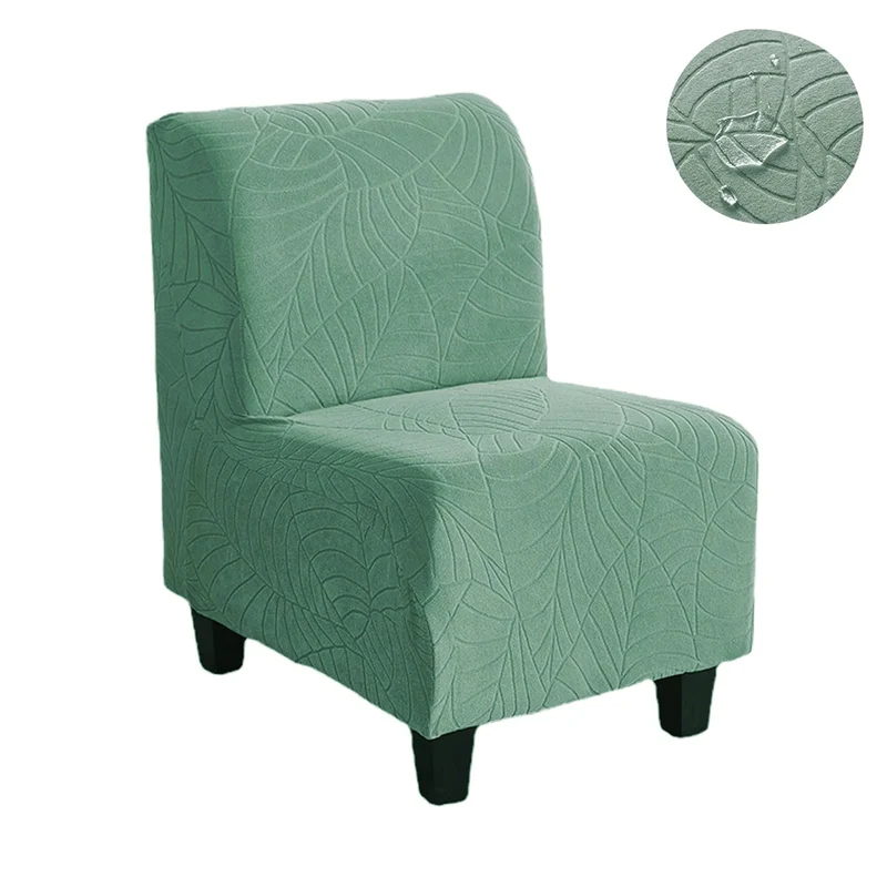Housse pour chauffeuse, causeuse, fauteuil bas sans accoudoirs hibiscus imperméable