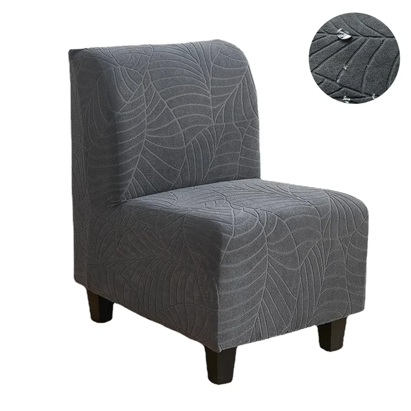 Housse pour chauffeuse, causeuse, fauteuil bas sans accoudoirs hibiscus imperméable