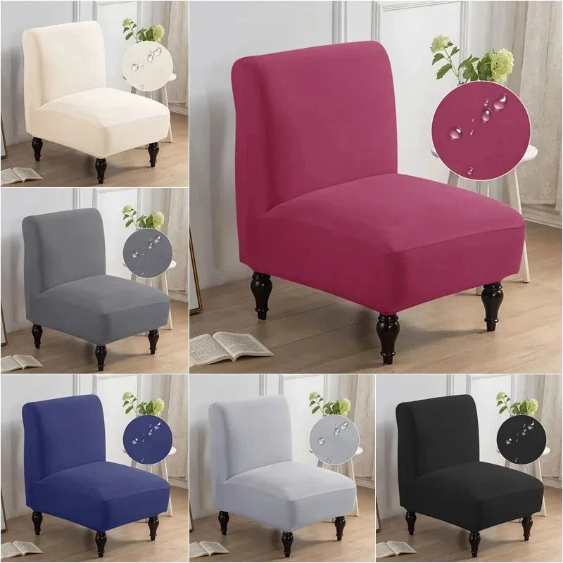 Housse pour chauffeuse , fauteuil lounge bas sans accoudoir lycra imperméable