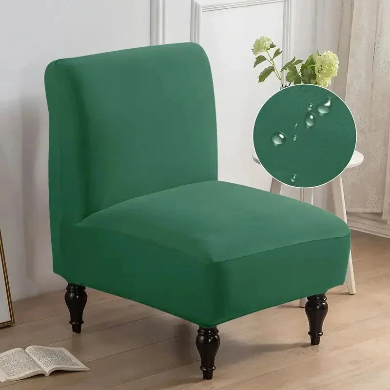 Housse pour chauffeuse , fauteuil lounge bas sans accoudoir lycra imperméable