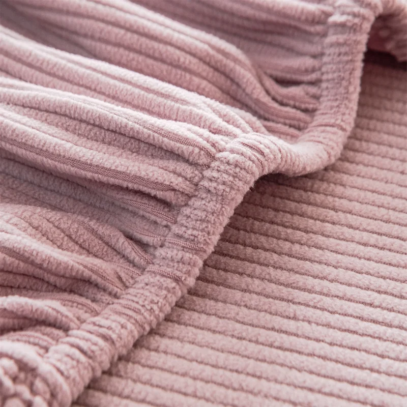 Housse de coussin de canapé renforcé velours côtelé