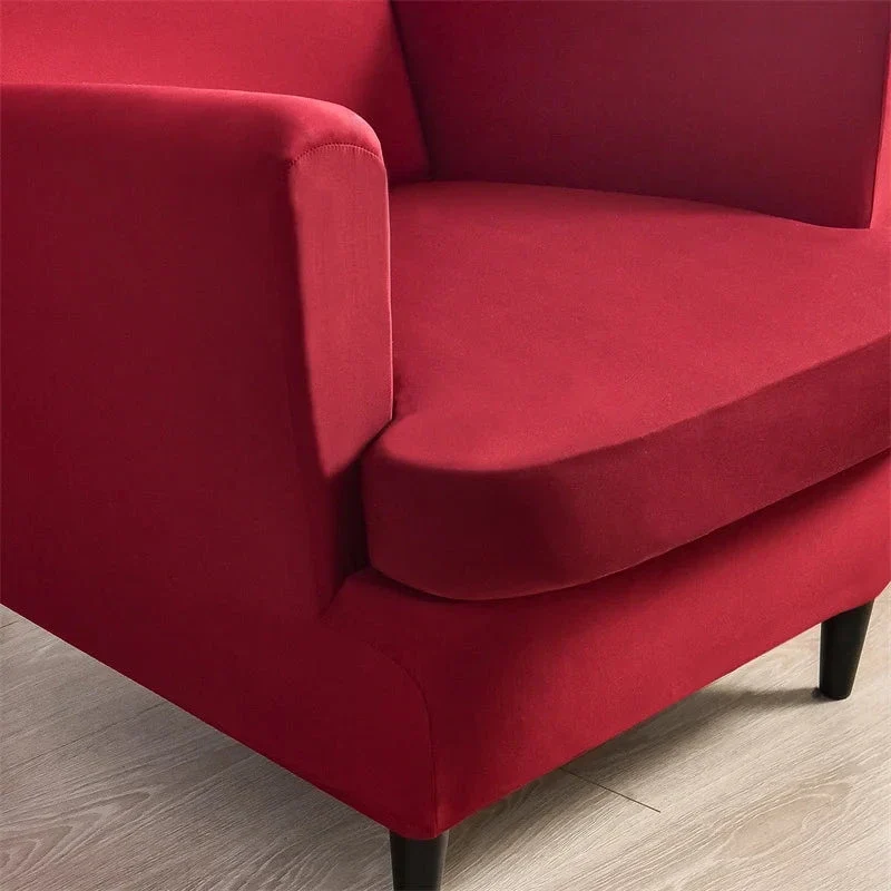 Housses pour fauteuil IKEA STRANDMON tissu lisse lycra couleurs unies