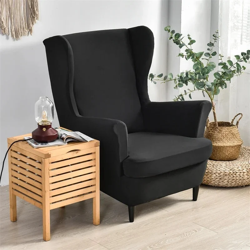 Housses pour fauteuil IKEA STRANDMON tissu lisse lycra couleurs unies