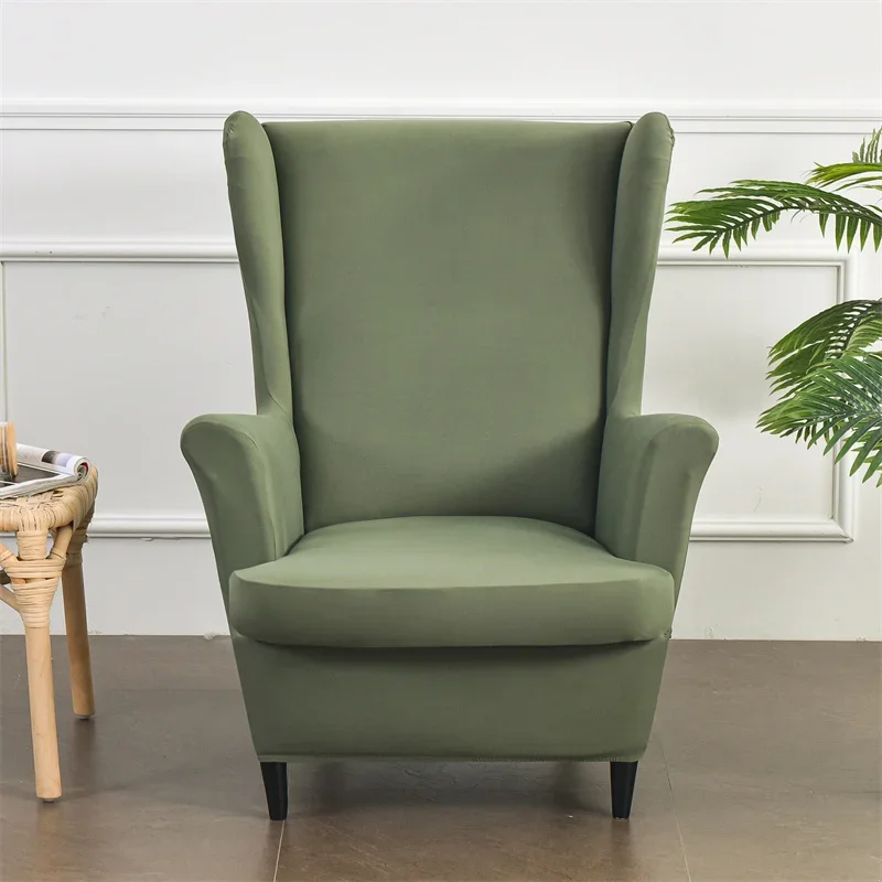 Housses pour fauteuil IKEA STRANDMON tissu lisse lycra couleurs unies