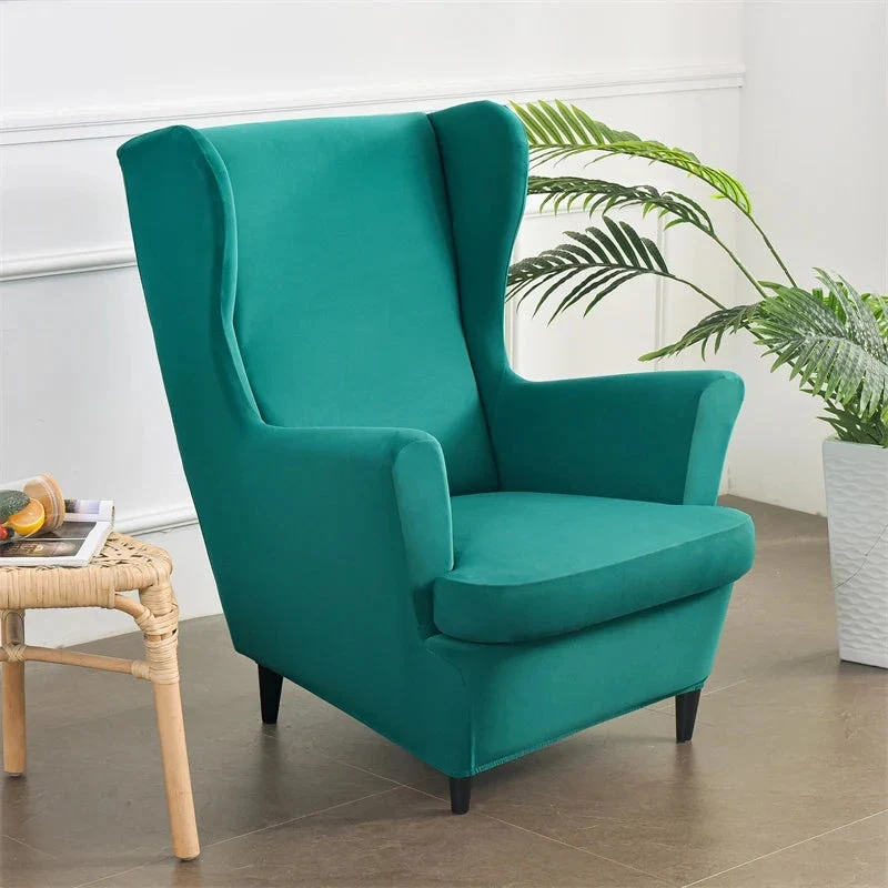 Housses pour fauteuil IKEA STRANDMON tissu lisse lycra couleurs unies