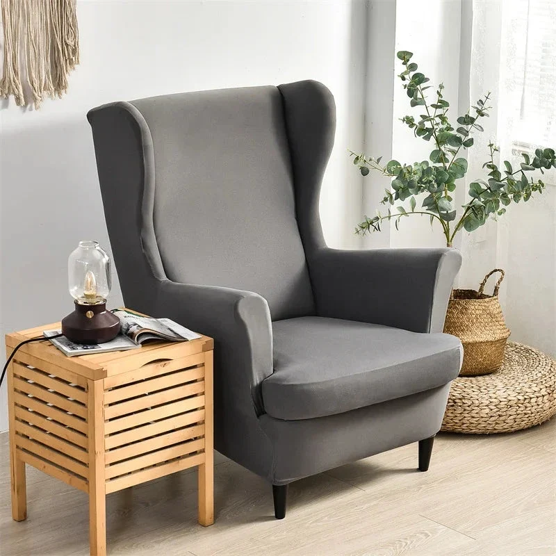 Housses pour fauteuil IKEA STRANDMON tissu lisse lycra couleurs unies
