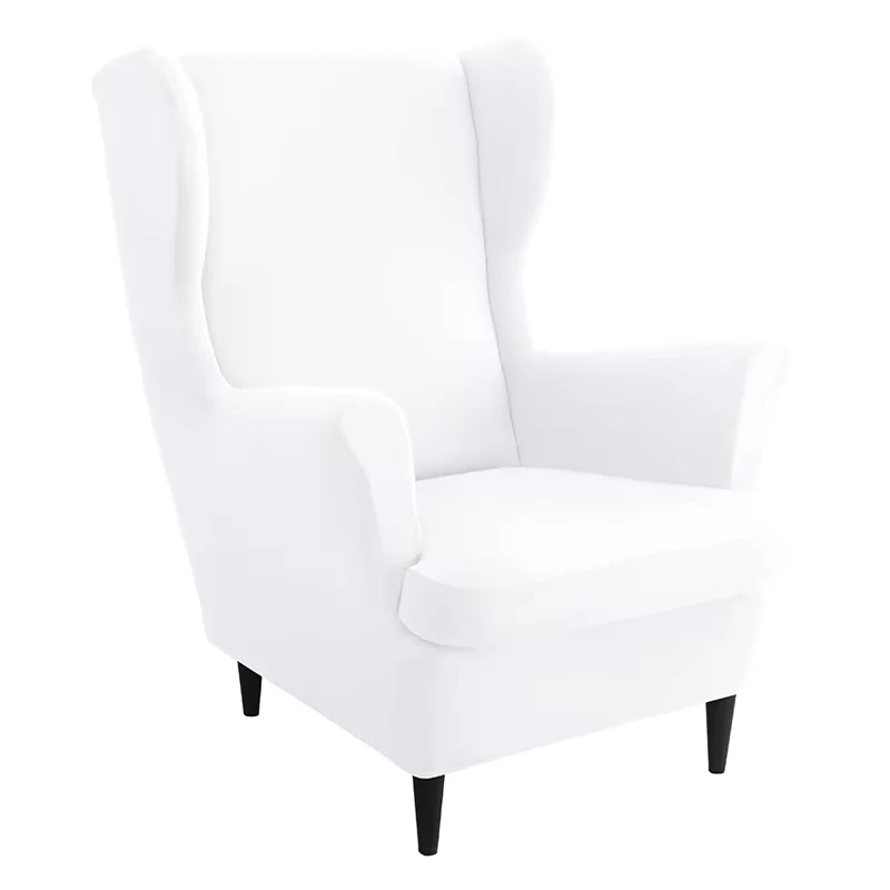 Housses pour fauteuil IKEA STRANDMON tissu lisse lycra couleurs unies
