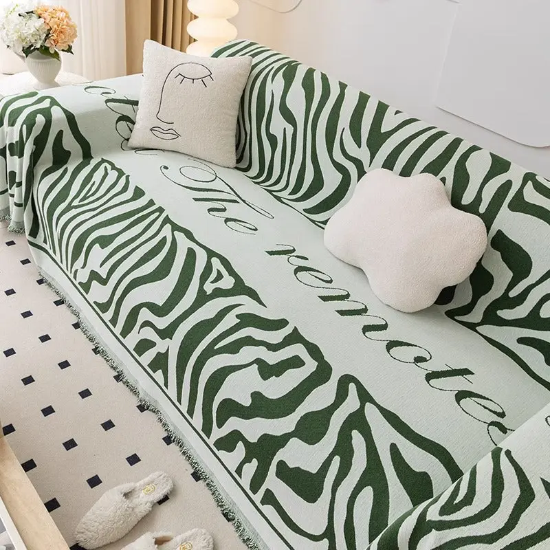 Plaid Canapé Chenille Strié CARINO