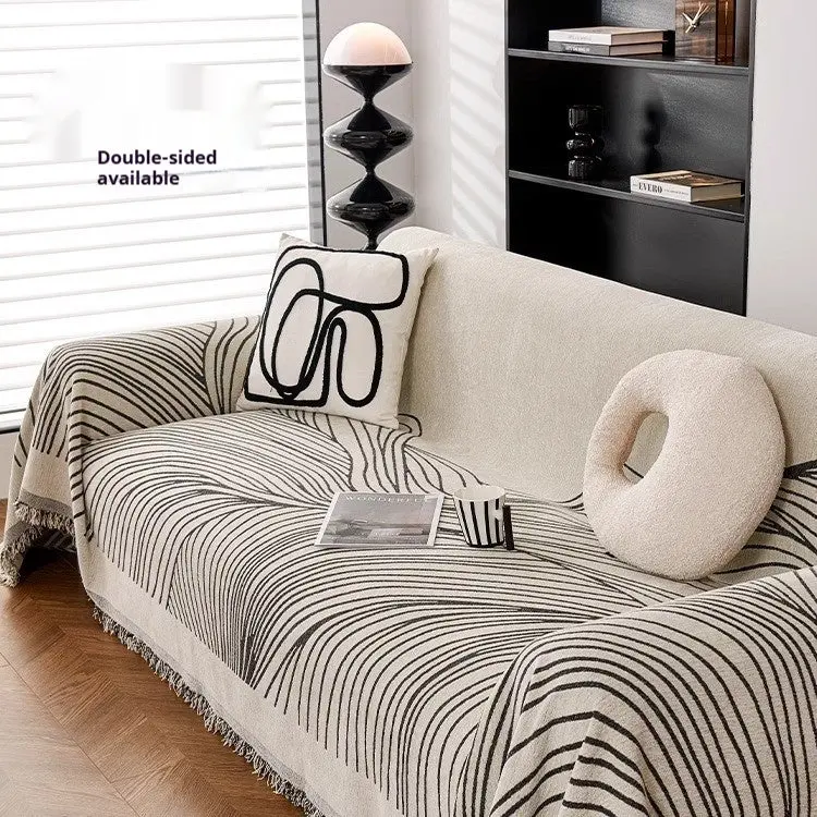 Plaid Canapé Chenille Moderne SIMOLI