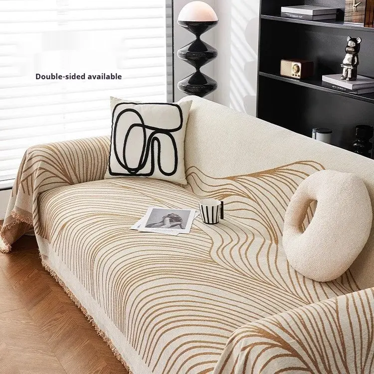 Plaid Canapé Chenille Moderne SIMOLI
