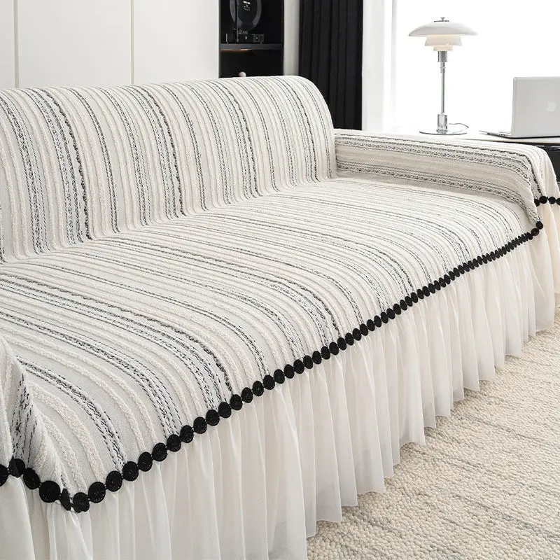 Plaid Canapé Chenille Élégant SOFILA