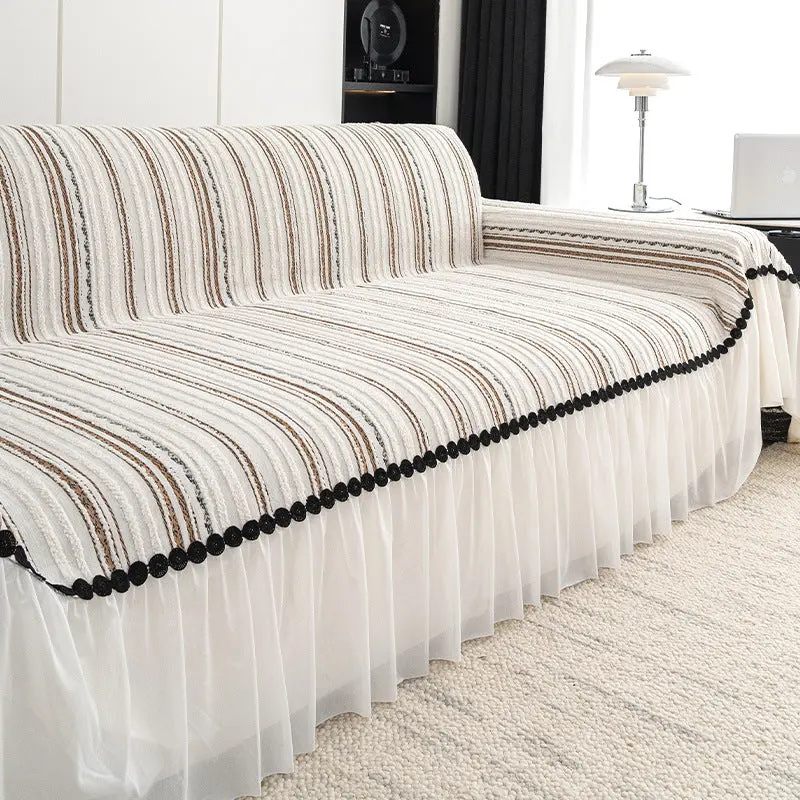 Plaid Canapé Chenille Élégant SOFILA