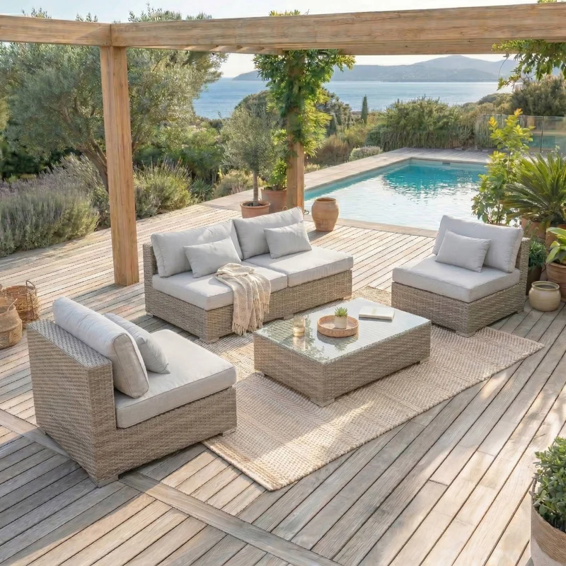 Salon de jardin Palma - 4 places
