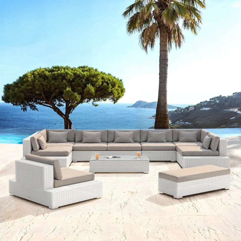 Salon de jardin Palma - 9 places
