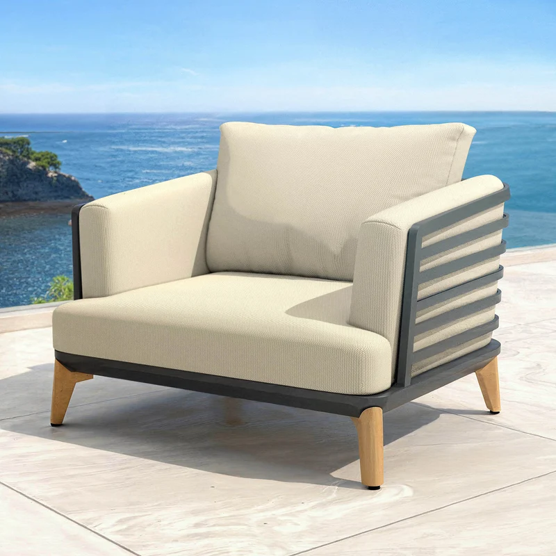 Salon de jardin Monte Carlo - 7 places