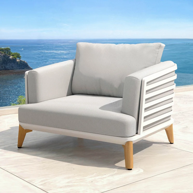 Salon de jardin Monte Carlo - 7 places