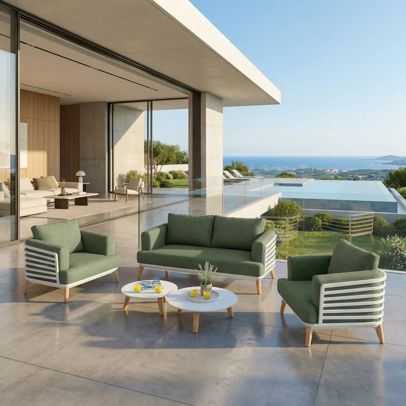 Salon de jardin Monte Carlo - 4 places