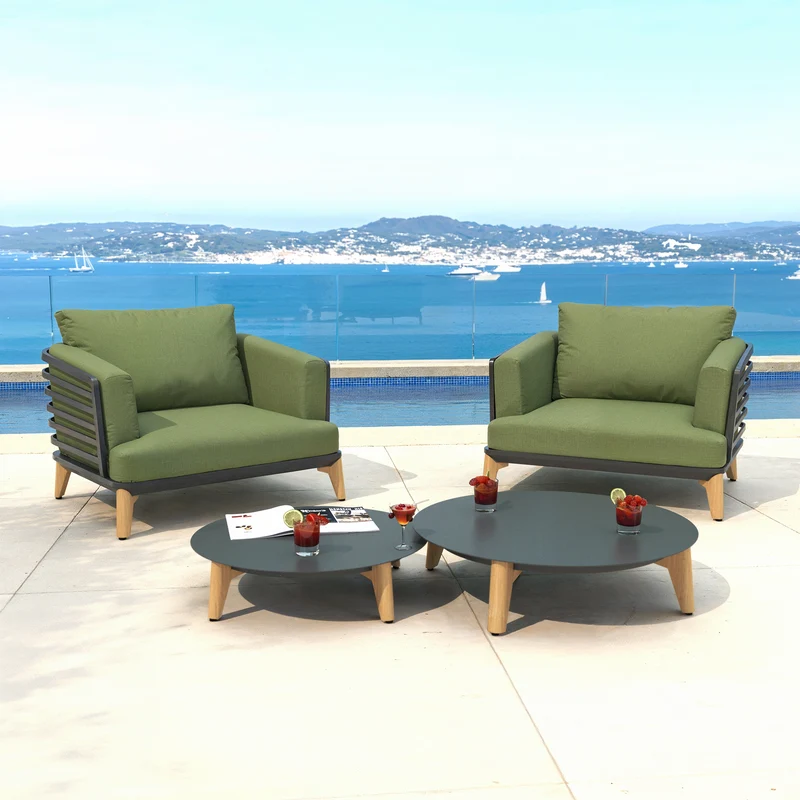 Salon de jardin Monte Carlo - 2 places