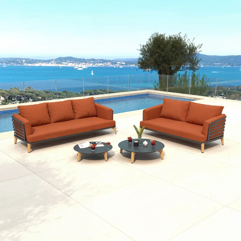 Salon de jardin Monte Carlo - 5 places