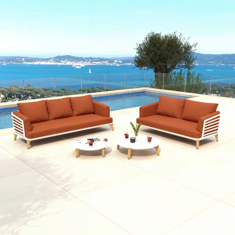 Salon de jardin Monte Carlo - 5 places
