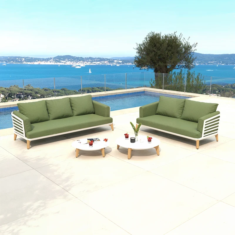 Salon de jardin Monte Carlo - 5 places